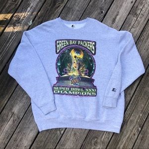 Vintage Green Bay packers super bowl sweatshirt